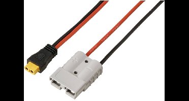 50 A accuaansluiting op XT60-kabel 0,5 m TC-13619308 Zwart, Rood TRU COMPONENTS Inhoud: 1 stuk(s)