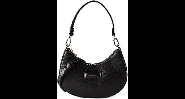 LACOSTE schoudertas Moon Bag Noir zwart
