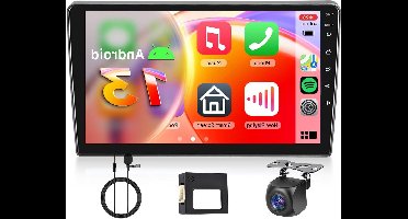 Autoradio Peugeot 407 – Multimedia Speler – Navigatiesysteem – Touchscreen Radio – Bluetooth Auto Stereo – 9 Inch HD Scherm – 8-Core Processor met Achteruitrijcamera