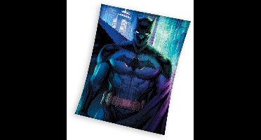 Batman Coral fleece plaid City - 130 x 170 cm