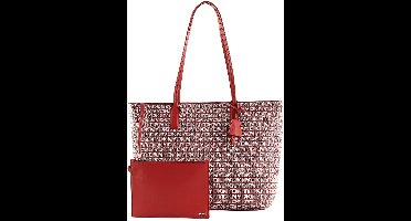DKNY schoudertas shopper Saige Tote Bag Bright Red rood
