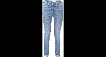 Calvin Klein Jeans - Dames Jeans - Nauwsluitend - Blauw - 5 Zakken