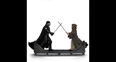 Iron Studios Star Wars Deluxe Art Scale Statue 1/10 Darth Vader Vs Obi-Wan Kenobi (CCXP Exclusive 2025) 24 cm Beeld