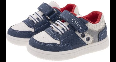Chicco - Baby Jongen - Sneakers met elastische veters en klittenband - Maat 22