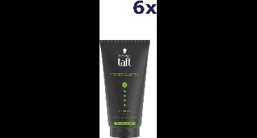 6x Taft styling gel 150ml Power Elastic
