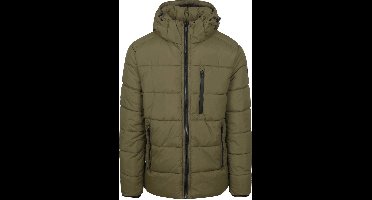 McGregor Jas Hooded Puffer Groen - Maat S - Heren - Winterjassen