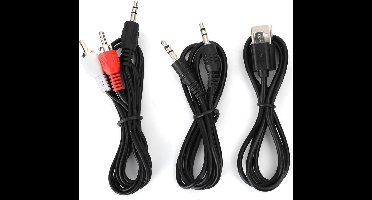 Draadloze Audio-Ontvanger met Bluetooth 5.0 en NFC - 3.5mm Jack AUX - HIFI Geluid met Ruisonderdrukking