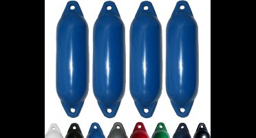 Set van 4 met Majoni Star 25 stootwillen - blauw, 58 x 15 cm