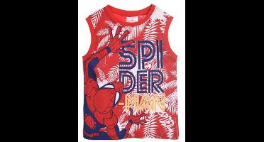 Spiderman Leaf Red kinder-t-shirt, top 8 jaar / 128 cm