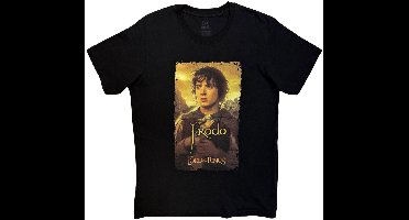 Lord Of The Rings - Frodo Homage Heren Tshirt - S - Zwart