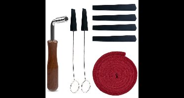 Professionele Piano Stemset - Set van 8 Stuks (Zwart)