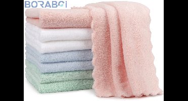 Spuugdoeken - Ultrazacht - 50x25 cm - Koraalvlies - Set van 8