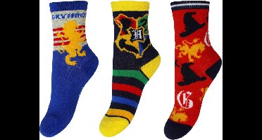 Harry Potter - sokken Harry Potter 3 paar- jongens- maat 23/26