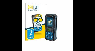 BROTECT - Screenprotector voor Bosch GLM 50-23 - Folie Beschermfolie matte 2 Stuks