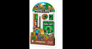 Minecraft Boom stationery set 5 pcs