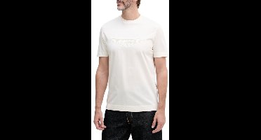 Boss Heren T-Shirt Wit 50559765/118 C Taut Am