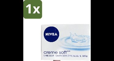 Nivea – Zeep – Creme Soft – 100 g - 1 stuk