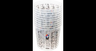 CROP Mengbekers 1400ml - 10 stuks