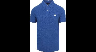King Essentials The Rene Poloshirt Royal Blauw - Maat M - Heren - Polo shirt Heren met Korte mouw