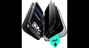 ESR UltraFit Classic Privacy Screen Protector Geschikt voor iPhone 17 Pro Max - 9H Tempered Glass - Case Friendly - Installatieframe - Geen luchtbellen & stof - 3-Pack