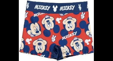 Mickey Mouse zwembroek - Maat 98 - Rood - Disney - Zwemboxer