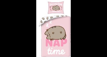 Pusheen Dekbedovertrek Nap Time - 140 x 200 cm + 70 x 90 cm - Polyester