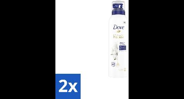 Dove Shower Foam Deeply Nourishing Cotton Oil 200 ml - Voordeelverpakking - 2 stuks