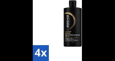 Syoss Oleo Shampoo 440 ml - Voordeelverpakking - 4 stuks