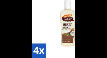 Palmer’s – Body Oil – Coconut Oil Formula – 250 ml - Voordeelverpakking - 4 stuks