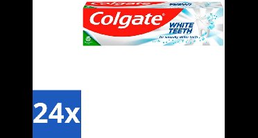 Colgate – Tandpasta – White Teeth – 75 ml - Voordeelverpakking - 24 stuks