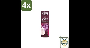 Lenor In-Wash Geurbooster Jasmijn & Rose de Mai 19 wasbeurten 235 gr - Voordeelverpakking - 4 stuks - Wasgeurparfum - Wasgeurparels