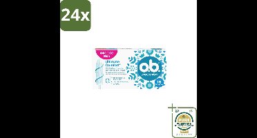 OB – Tampons – ProComfort Mini – Comfort Fit - Voordeelverpakking - 24 stuks - Comfort - Mini tampons