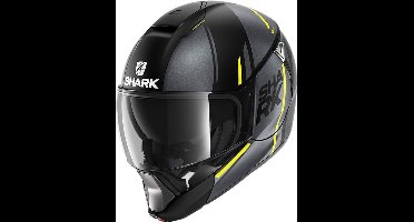 Shark Evojet Helm Vyda mat zwart geel L - Motorhelm / scooterhelm