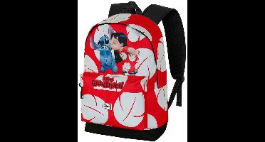 Karactermania - Disney - Lilo en Stitch - HS FAN 2.2 Rugzak - Handbagage Backpack met trolley bevestiging - Rugtas - Rood