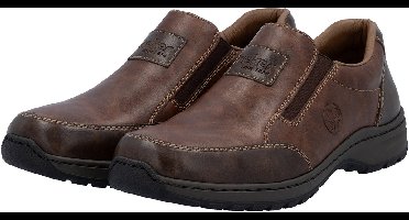 Rieker herenslipschoenen sportschoenen 03354-26 bruin extra breed