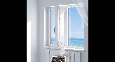 Deur- en raamafdichtingsdoek - Mobiele airconditionerset - Raamafdichting - Heteluchtstop - Raamafdichting voor mobiele airconditioners - 300×32cm - Hete Luchtstop