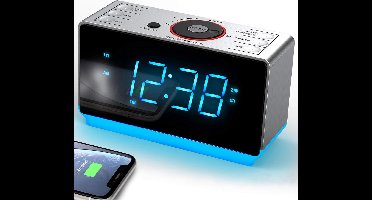 Klokradio met Wekker - Digitale Wekker - Wekkerradio