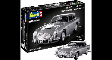 Revell Modelbouwpakket Militaire voertuigen - 07746 Click System - Aston Martin DB5 - James Bond 007 Goldfinger - Klassieke Auto Plastic - 1:24 - Modelbouw