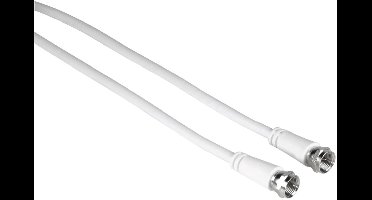 SAT-aansluitkabel 5m F-connector wit