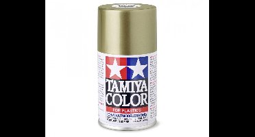 Tamiya Hobbyverf Acrylverf - TS-84 Gold - Metallic - Gloss - Acryl Spray - Verf spuitbus - 100 ml
