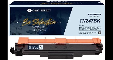 G&G Toner vervangt Brother TN-247BK Compatibel Zwart TN-247BK GS-BTN247K