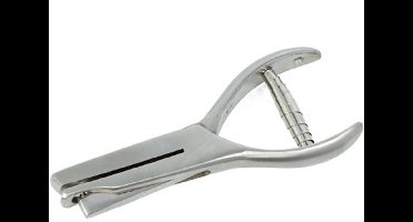 Controletang met speciaal teken rondje