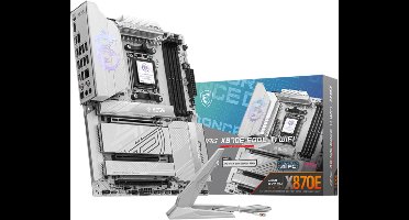 MSI MPG X870E EDGE TI WIFI moederbord AMD X870E Socket AM5 ATX