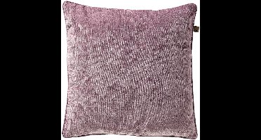 Dutch Decor LEWY - sierkussen 60x60 cm - glansvelours - groot formaat - Dusky Orchid - paars - Inclusief binnenkussen - Luxe kussens voor woonkamer & bank