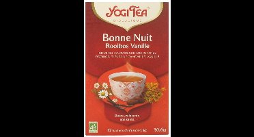 Yogi Tea Goedenacht Biologische Vanille Rooibos 17 Zakjes