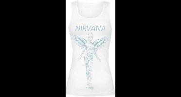 Nirvana Angel Dames Top - wit - L
