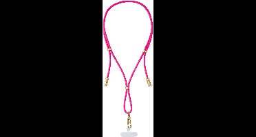 (Intenso) Telefoonkoord met USB-C naar USB-C oplaadkabel - 60W - 1,65m - neonroze