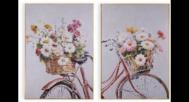 Schilderij Versa Fiets 2,5 X 60 X 50 CM