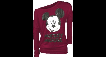 Mickey Mouse Twinkle Dames Shirt met lange mouwen - rood - 3XL