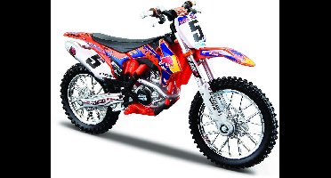 Motorfiets Bburago Wrb Ktm Cross 1:18